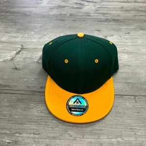 Access NWT Green & Gold Green Bay Packers SnapBack Cap